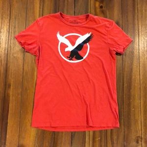 American Eagle Men’s T-Shirt Medium Red